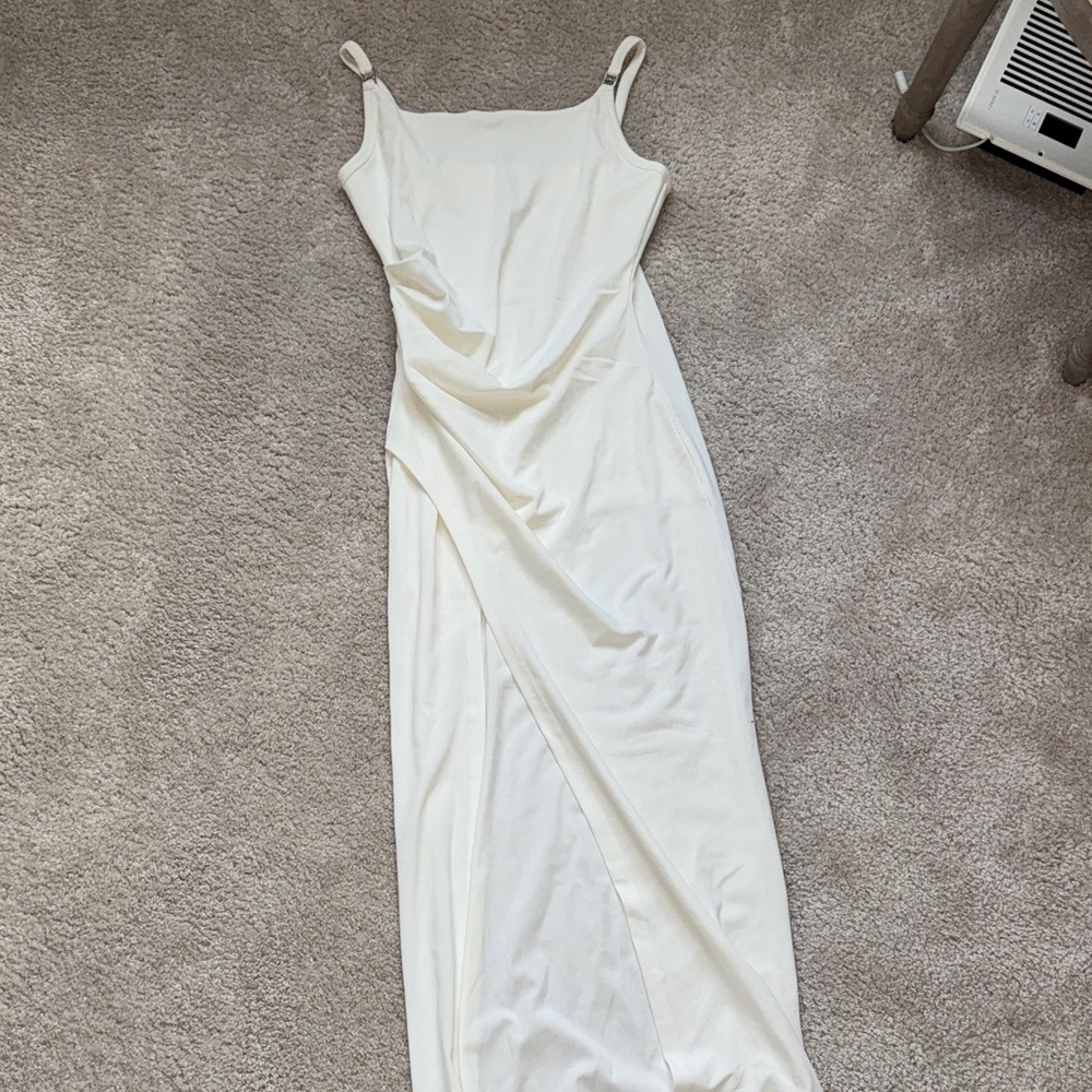 Chic Cream Maxi Dress